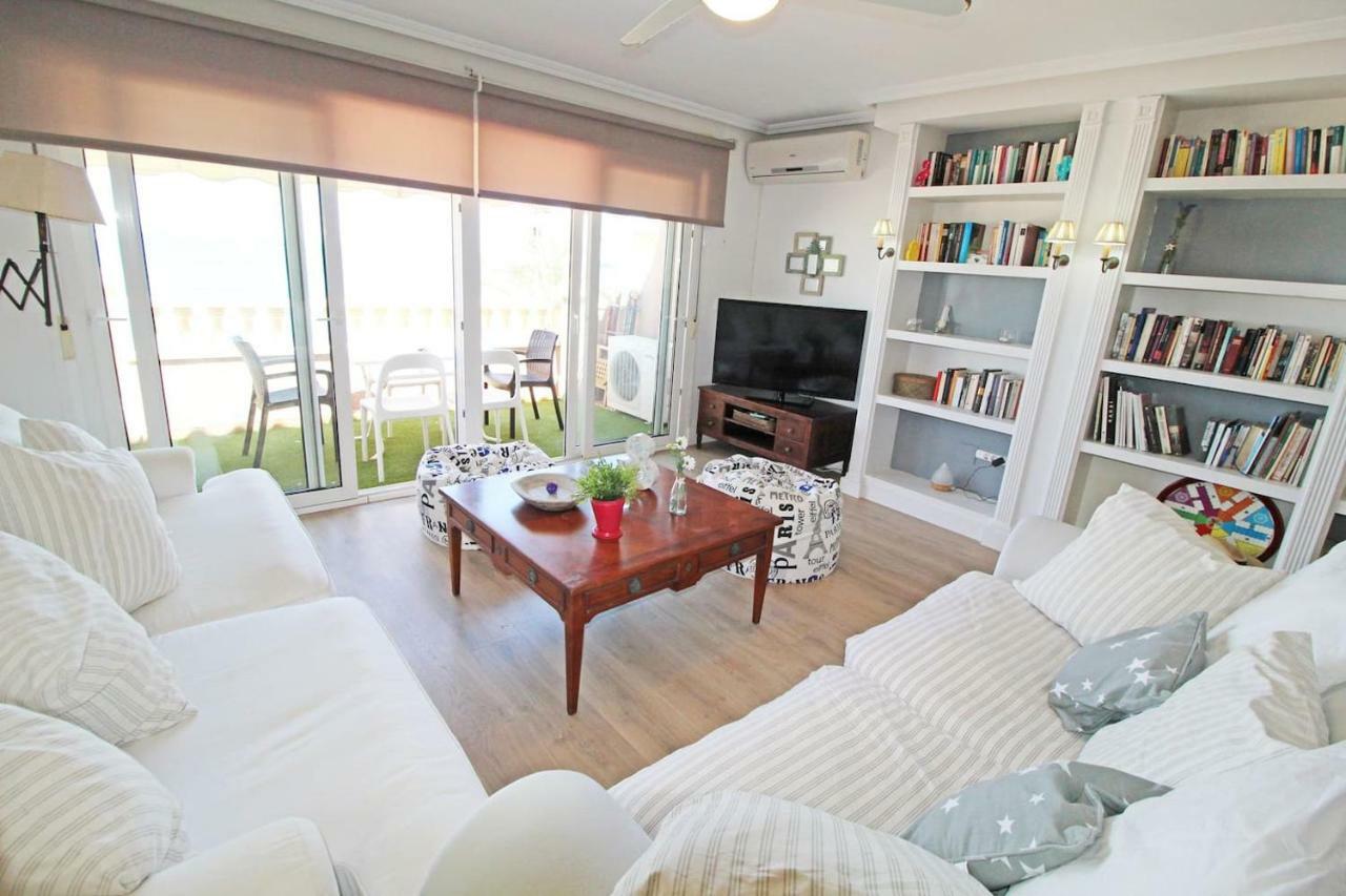 坎佩略Atico Duplex De Lujo Frente Al Mar 1ª Linea Playa公寓 外观 照片