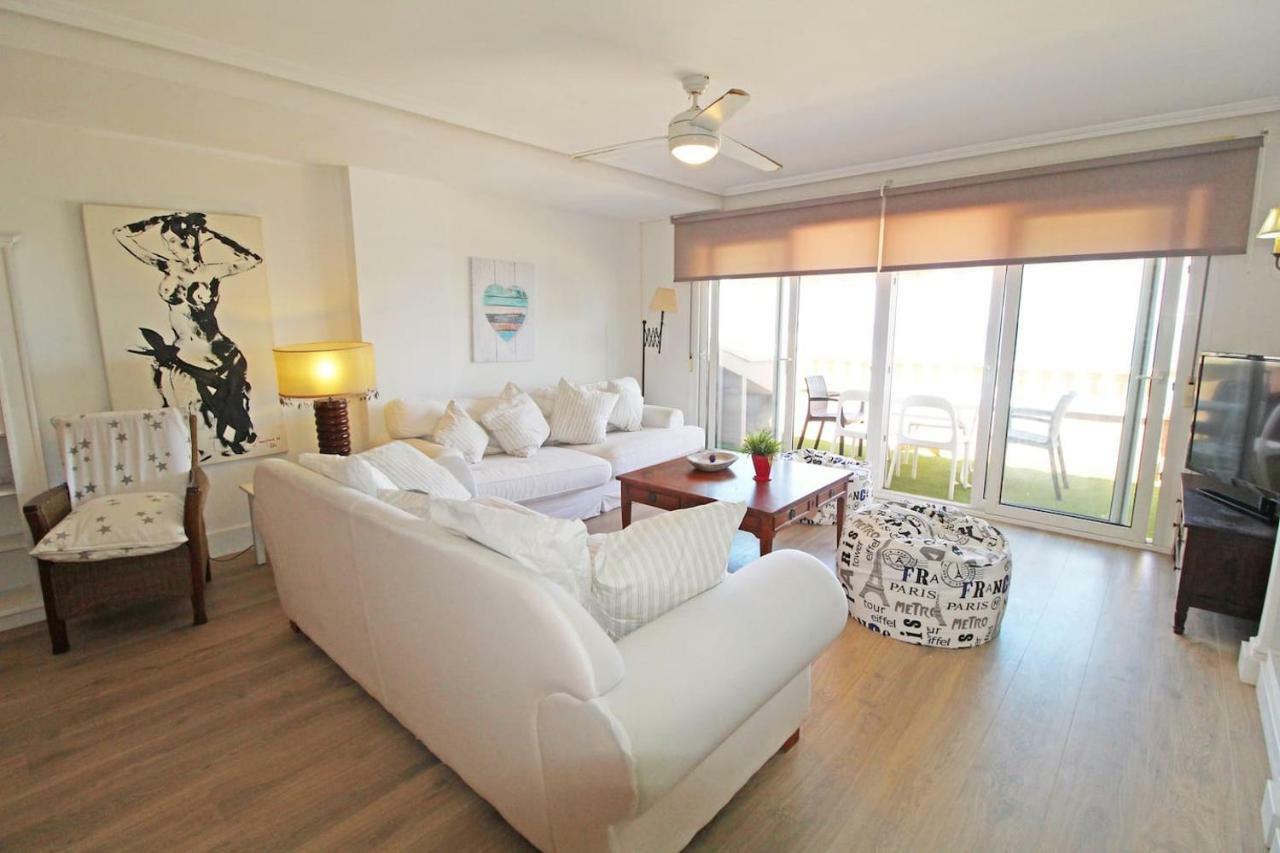 坎佩略Atico Duplex De Lujo Frente Al Mar 1ª Linea Playa公寓 外观 照片