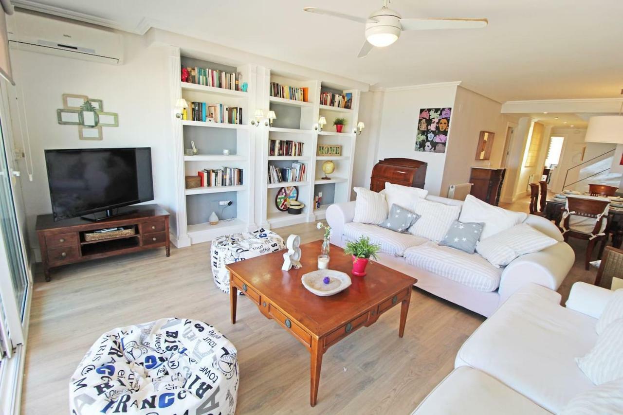 坎佩略Atico Duplex De Lujo Frente Al Mar 1ª Linea Playa公寓 外观 照片